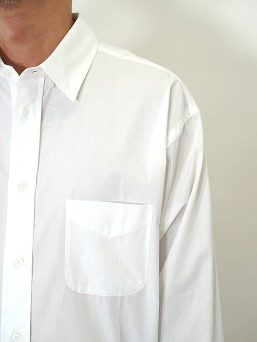 Hollingworth Country Outfitters ボタンダウン シャツ - White